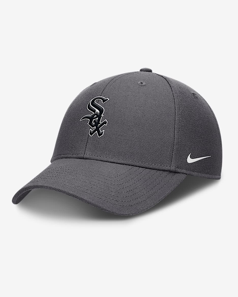 Nike white sox hat hotsell